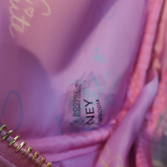 Disney x Stoney Clover Lane Small Pouch Princess Clear Front Used - Picture 8 of 11